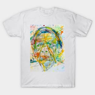 WYSTAN AUDEN  watercolor portrait .2 T-Shirt